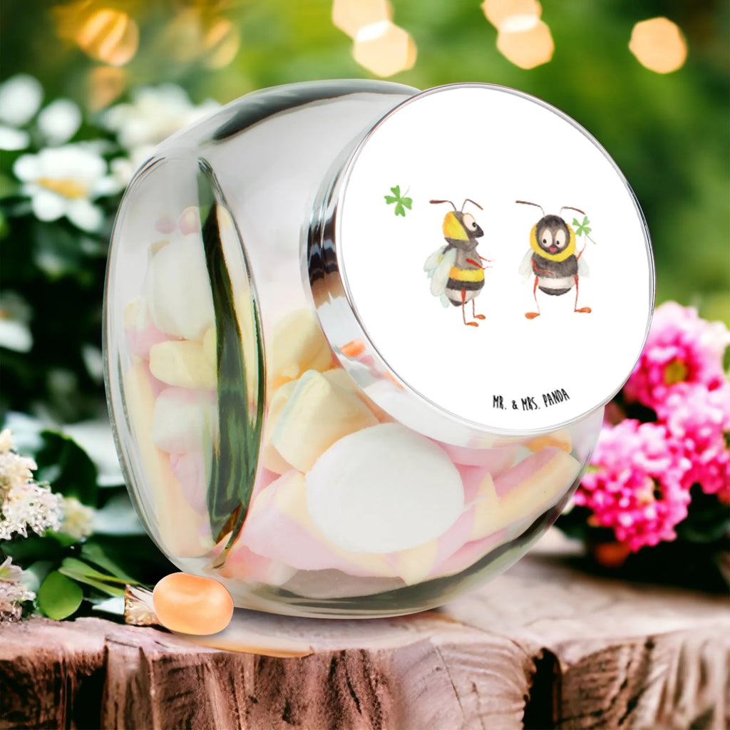 Candy Jar bumblebees shamrock small animals, cute, funny, cute animal motives, hand drawn, small world, funny sayings, good mood, happy, gifts, gift ideas, special gifts, animal lover, card, saying beautiful, bumblebee, bee, bee decoration, saying positive, become happy, saying happy, be happy