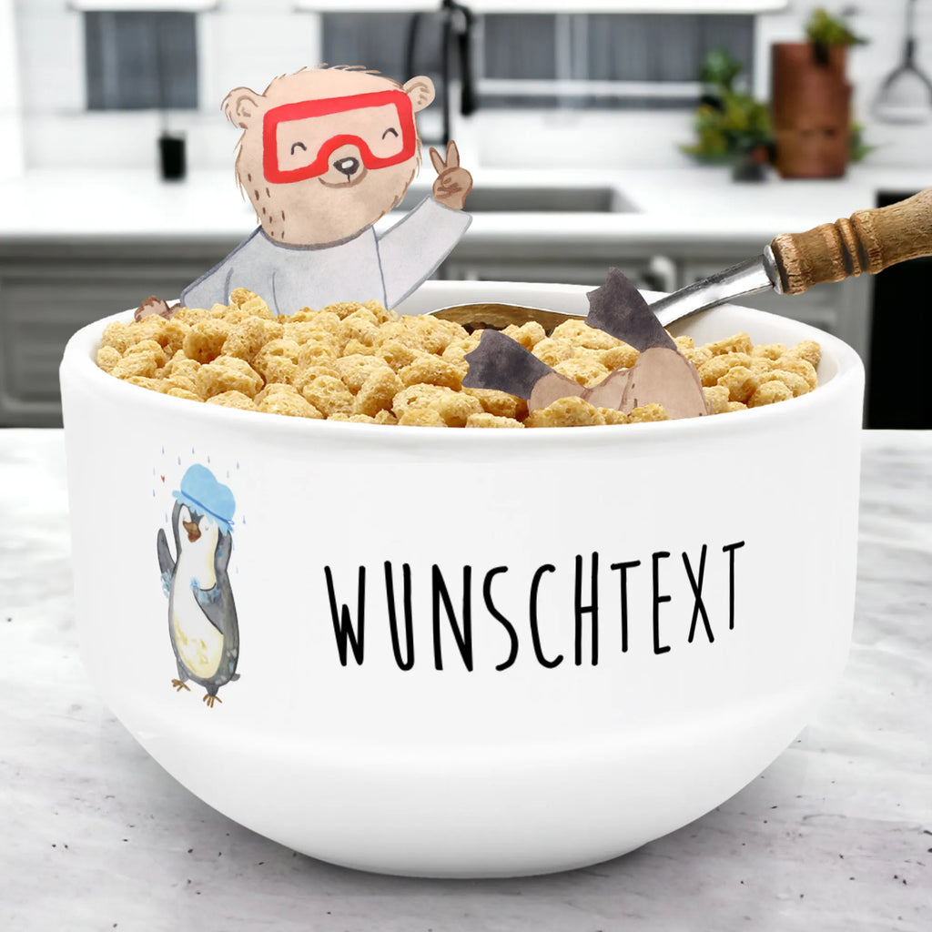 Personalisierte Müslischale Pinguin duscht Schüssel personalisieren, Keramik Schüssel, Bedruckte Müs­lischale, Personalisierte Schale, Früstücksschüssel, Große Müs­lischale mit Namen, Personalisierte Müs­lischale, Müs­lischale mit Text, Müslischüssel, Müs­lischale mit Namen, Müs­lischale Geschenk, Schüssel, Müslischale, Suppenschüssel, Müs­lischale Namen, Porzellan Schale, Müs­lischale personalisiert, Obstschale, Müs­lischale mit Name, Dessertschüssel, Schale personalisieren, Müs­lischale Spruch, Snackschale, Personalisierte Schüsseln, Müs­lischale Name, Salatschüssel, Pinguin, Neustart, Pinguine, Motivation, Neuanfang, duschen, Lebensmotto, glücklich sein, Dusche