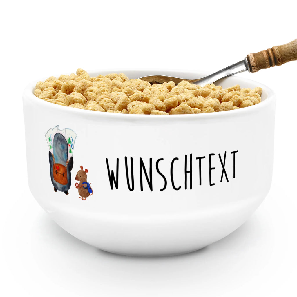 Personalisierte Müslischale Pinguin & Maus Wanderer Personalisierte Schale, Porzellan Schale, Müslischüssel, Salatschüssel, Müslischale, Schüssel personalisieren, Schale personalisieren, Müs­lischale personalisiert, Müs­lischale mit Namen, Suppenschüssel, Snackschale, Personalisierte Schüsseln, Müs­lischale Namen, Keramik Schüssel, Früstücksschüssel, Müs­lischale mit Name, Schüssel, Dessertschüssel, Müs­lischale Spruch, Obstschale, Müs­lischale Geschenk, Müs­lischale mit Text, Bedruckte Müs­lischale, Personalisierte Müs­lischale, Große Müs­lischale mit Namen, Müs­lischale Name, Pinguin, Pinguine, Abenteurer, Ausflug, Roadtrip, Abenteuer, Wanderlust, wandern