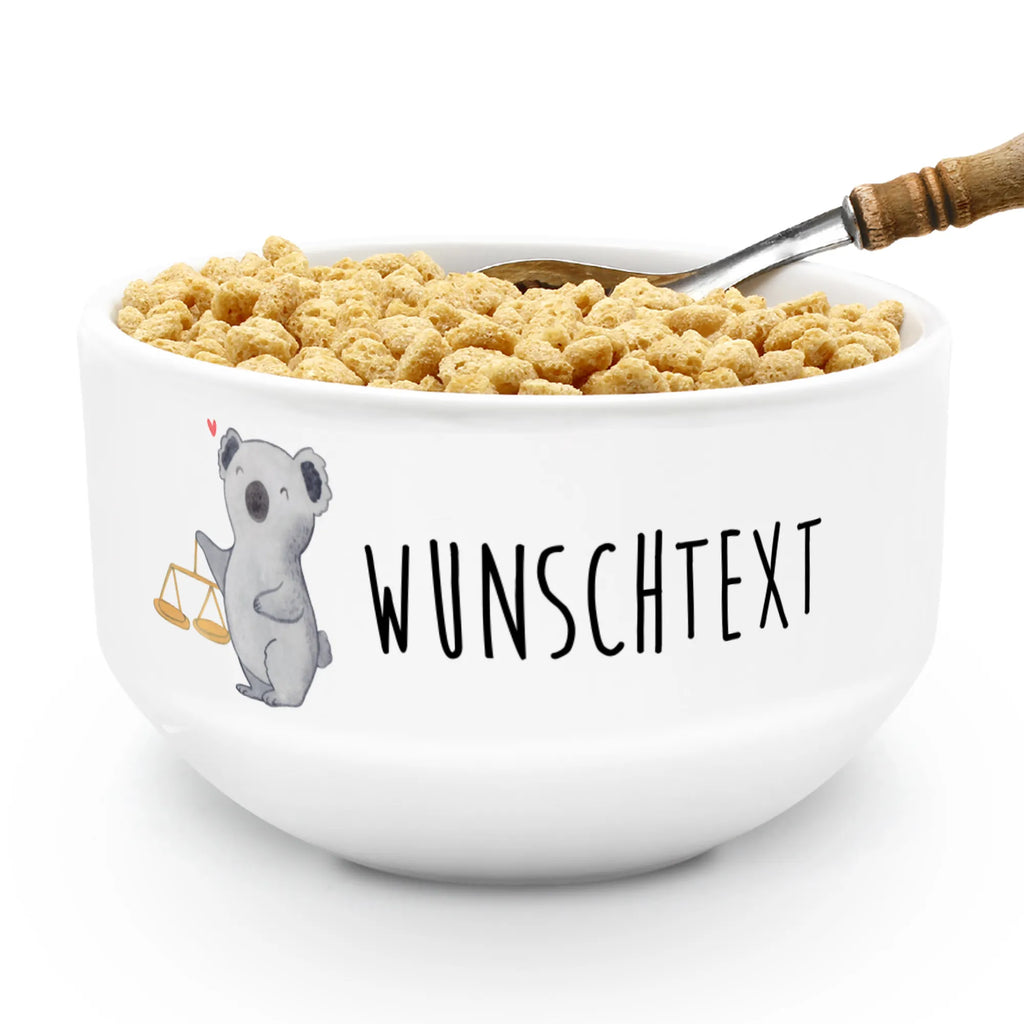 Personalized Muesli Bowl Scale Astrology dessert bowl, breakfast bowl, fruit bowl, bowl, snack bowl, porcelain bowl, ceramic bowl, muesli bowl, salad bowl, soup bowl, personalized cereal bowl, constellations, birthdays, astrology, zodiac, date of birth, month of birth