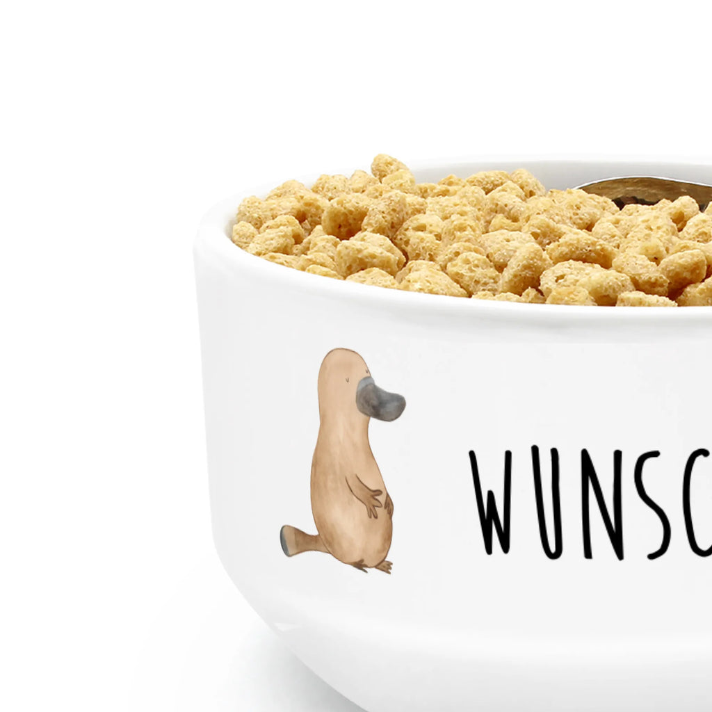 Personalized Muesli Bowl platypus courage personalized cereal bowl, dessert bowl, fruit bowl, muesli bowl, snack bowl, porcelain bowl, bowl, ceramic bowl, salad bowl, breakfast bowl, soup bowl, Seafood, aquatic animals, ocean, sea, fish, shells, corals, reef, whale, narwhal, sea urchin, lobster, platypus, turtle, manatee, crocodile, orca, shrimp, gifts for seafood lovers, water world, underwater animals, underwater world, vacation, deep sea, seafood fans, gift ideas, seafood decoration, seafood posters, courage, training, Platypus, office, brave, new start, world trip, Raodtrip, motivation, work, wisdom, new beginning