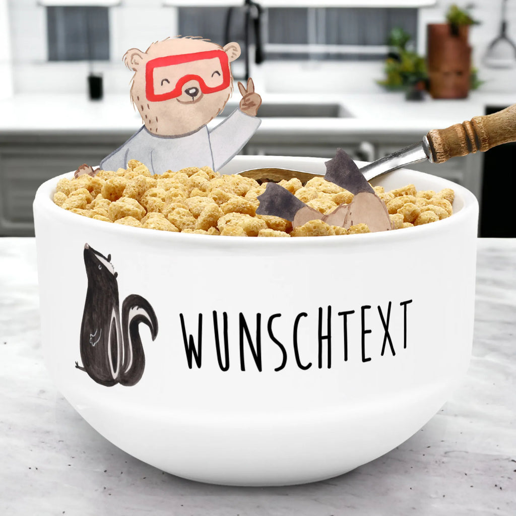 Personalisierte Müslischale Stinktier sitzend Müs­lischale Namen, Müs­lischale Geschenk, Snackschale, Bedruckte Müs­lischale, Müs­lischale Spruch, Porzellan Schale, Dessertschüssel, Schale personalisieren, Personalisierte Schüsseln, Personalisierte Müs­lischale, Salatschüssel, Schüssel personalisieren, Müs­lischale personalisiert, Müs­lischale mit Namen, Obstschale, Müs­lischale mit Name, Müslischüssel, Müslischale, Personalisierte Schale, Schüssel, Früstücksschüssel, Müs­lischale Name, Große Müs­lischale mit Namen, Müs­lischale mit Text, Keramik Schüssel, Suppenschüssel, Stinktier, Skunk, Recht, Wildtier, Stinker, Stinki, Spruch, Besserwisser, Büro, Raubtier