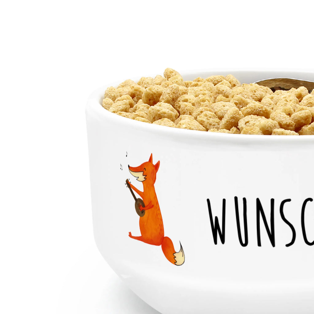 Personalizowana miska na musli Lis gitara Lis