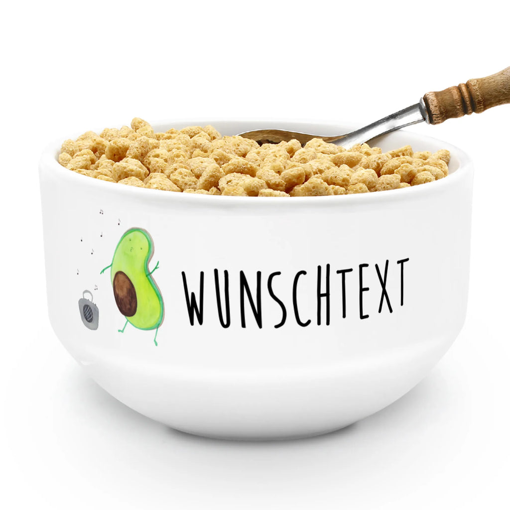 Personalizowana miska na musli Awokado tańczyć Awokado, Warzywa, Wegan, Zdrowy