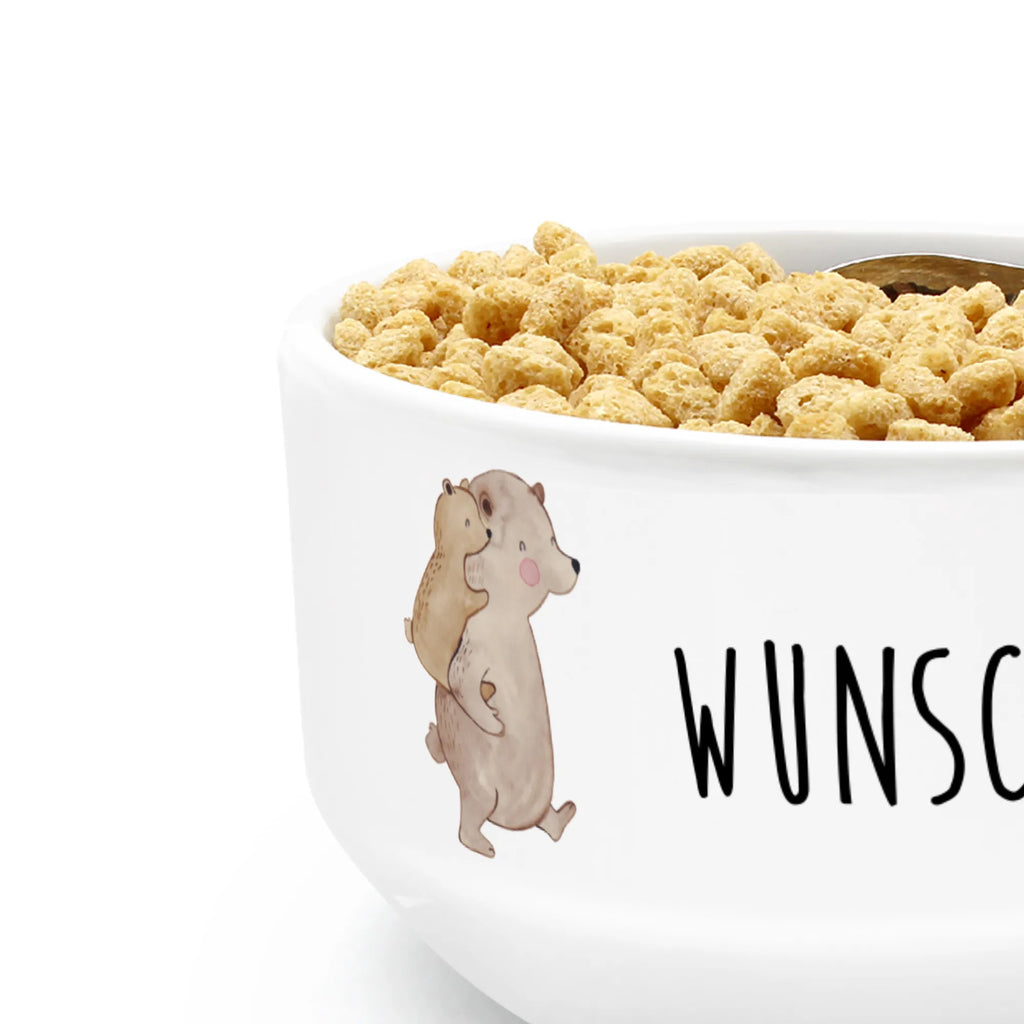 Personalized Muesli Bowl Papa Bear porcelain bowl, salad bowl, soup bowl, fruit bowl, dessert bowl, breakfast bowl, bowl, snack bowl, ceramic bowl, personalized cereal bowl, muesli bowl, Family, Father's Day, Mother's Day, brother, sister, Mom, Dad, daddy, birthday, uncle, dad, present, father's day