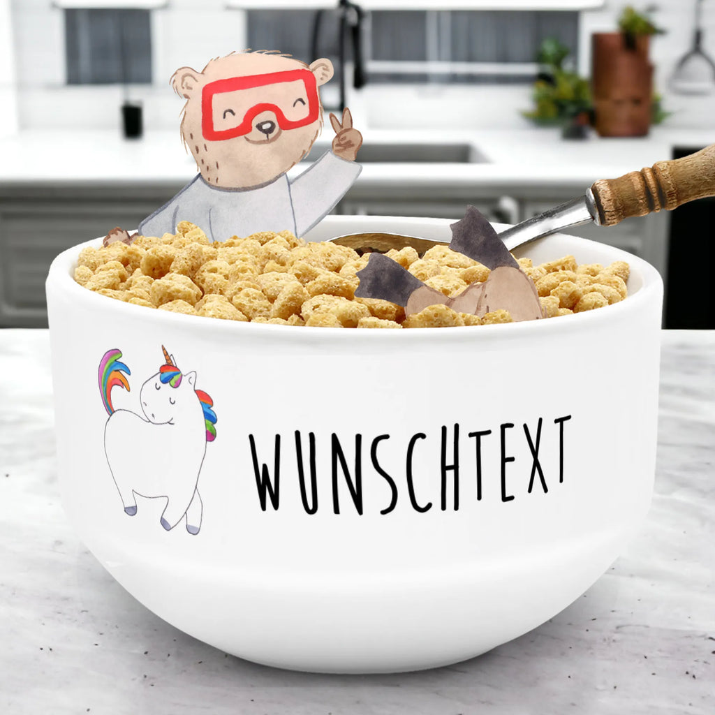 Personalized Muesli Bowl unicorn Swagger salad bowl, snack bowl, muesli bowl, ceramic bowl, soup bowl, breakfast bowl, porcelain bowl, dessert bowl, bowl, fruit bowl, personalized cereal bowl, unicorn, unicorns, girlfriend, horse, riding, riding gift, riding present, different, proud, equestrian, Unicorn