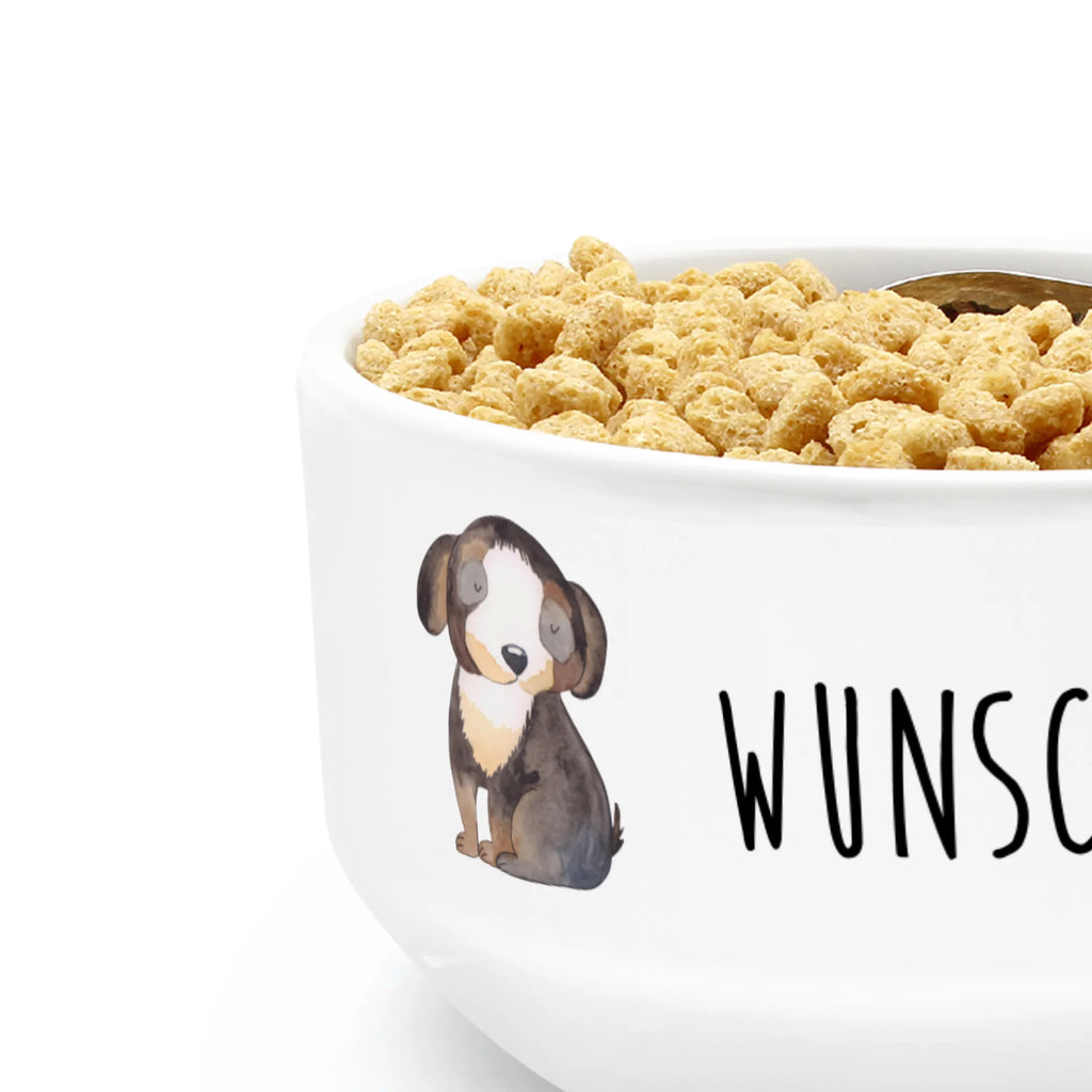 Personalizowana miska na musli pies relaks Pies, motyw psa, zwierzę domowe, rasa psa, miłośnik zwierząt, właściciel psa, powiedzenia