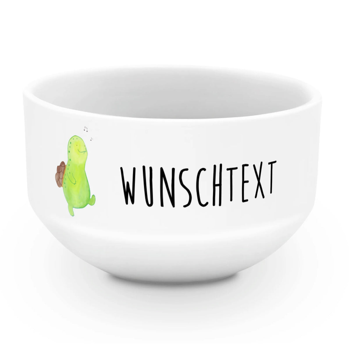 Personalizowana miska na musli żółw gwizdać Skałka