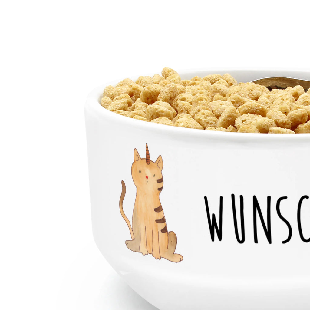 Personalized Muesli Bowl unicorn Cat salad bowl, porcelain bowl, personalized cereal bowl, bowl, muesli bowl, breakfast bowl, dessert bowl, snack bowl, fruit bowl, ceramic bowl, soup bowl, unicorn, unicorns, Rainbow, Kittycorn, Unicorn, cat present, cat gift, Glitter, cat lover, Kitty