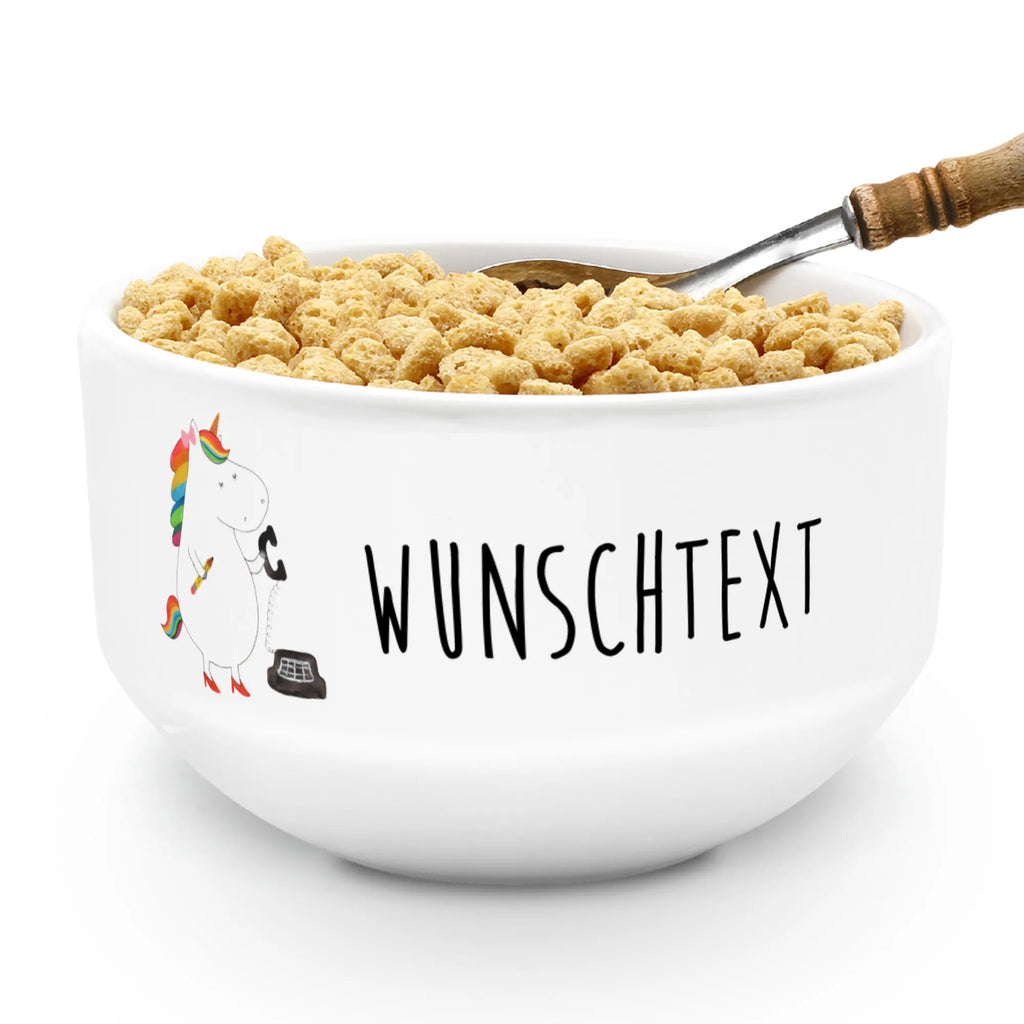 Personalized Muesli Bowl unicorn secretary ceramic bowl, fruit bowl, personalized cereal bowl, salad bowl, bowl, snack bowl, porcelain bowl, muesli bowl, dessert bowl, soup bowl, breakfast bowl, unicorn, unicorns, office worker, gift colleg, tax office, office help, Secretary, office, attorney, secretary present