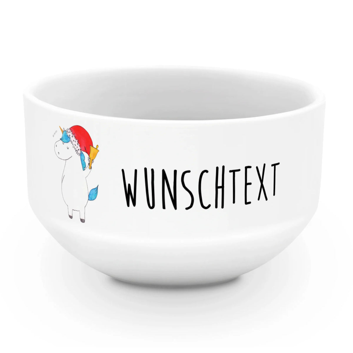 Personalized Muesli Bowl unicorn Santa Claus soup bowl, salad bowl, dessert bowl, ceramic bowl, porcelain bowl, muesli bowl, breakfast bowl, personalized cereal bowl, fruit bowl, bowl, snack bowl, unicorn, unicorns, wish list, gift, santa, santa claus, christmas, chocolate, Gin, fairy dust, christmas present