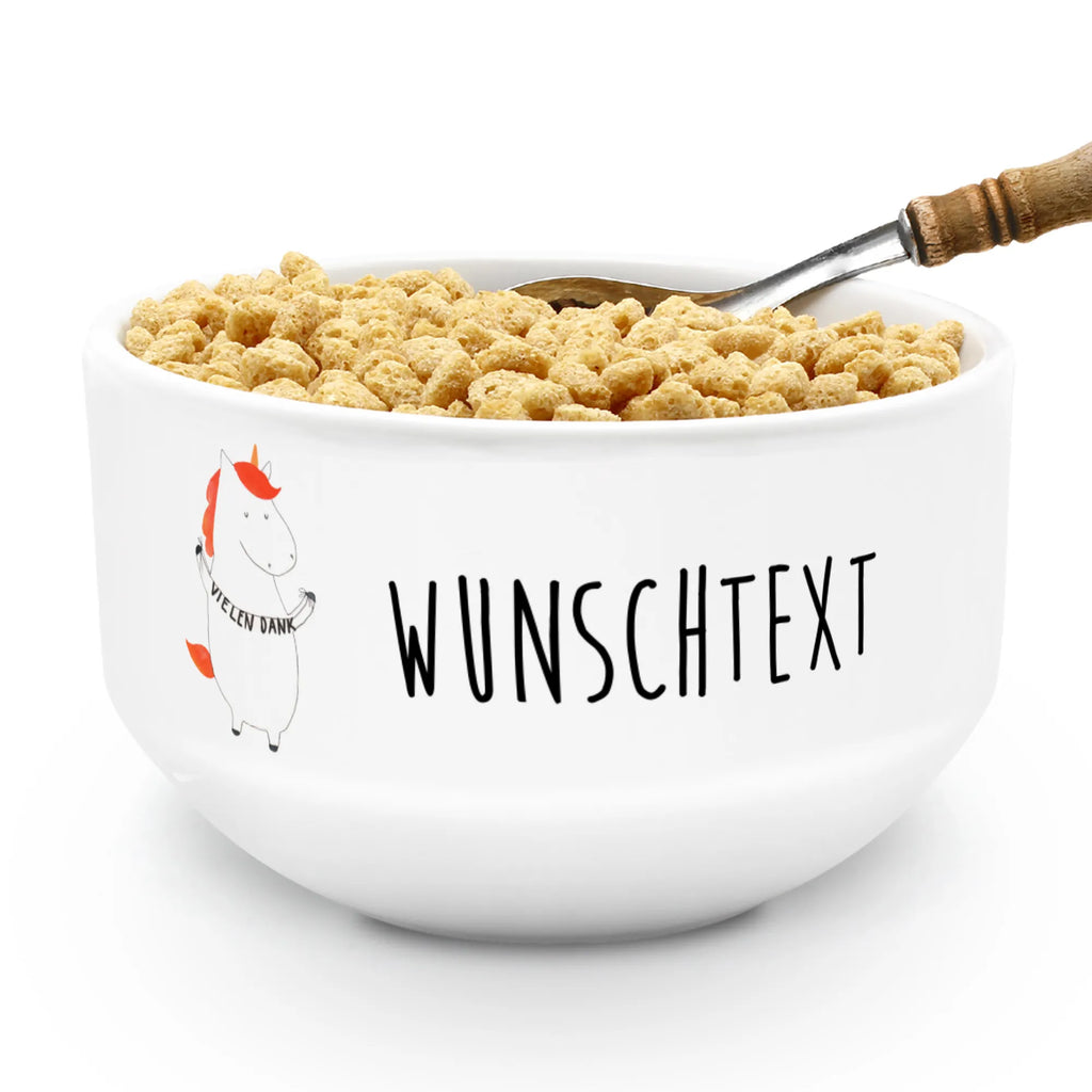 Personalized Muesli Bowl unicorn Thank you very much fruit bowl, personalized cereal bowl, salad bowl, ceramic bowl, soup bowl, dessert bowl, muesli bowl, bowl, breakfast bowl, porcelain bowl, snack bowl, unicorn, unicorns, thanksgiving, thank you, thanks, Thank you present, thank you gift