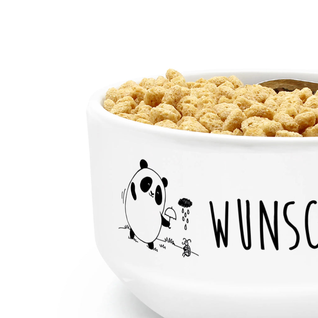 Personalized Muesli Bowl Panda togetherness ceramic bowl, porcelain bowl, salad bowl, bowl, dessert bowl, soup bowl, fruit bowl, breakfast bowl, snack bowl, muesli bowl, personalized cereal bowl