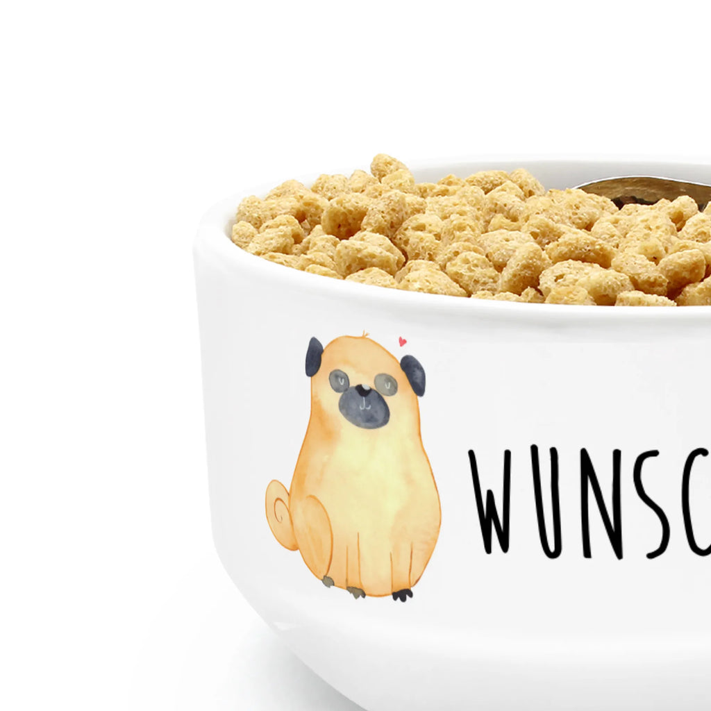 Personalized Muesli Bowl Pug fruit bowl, breakfast bowl, personalized cereal bowl, bowl, dessert bowl, snack bowl, porcelain bowl, salad bowl, ceramic bowl, soup bowl, muesli bowl, dog, mutt, hound, woof, dog mama, dog breed, love dogs, love for dogs, dog decorative items, bag with dog print, funny gifts for dog owners, what do you give a dog lover, Christmas gifts for dogs, gifts for dogs, dog sayings, dog love, love, Pug
