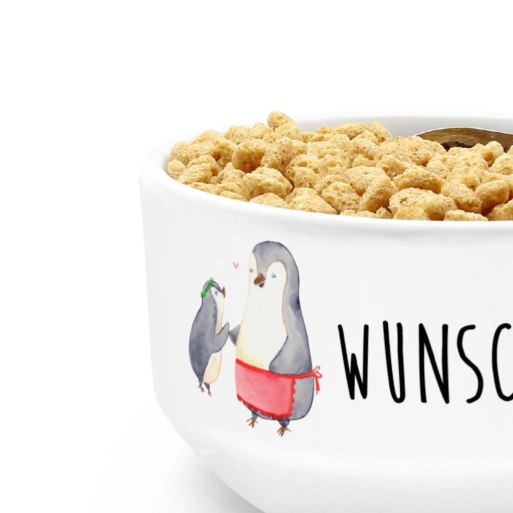 Personalized Muesli Bowl Penguin with child breakfast bowl, soup bowl, personalized cereal bowl, ceramic bowl, dessert bowl, porcelain bowl, salad bowl, snack bowl, muesli bowl, fruit bowl, bowl, Family, Father's Day, Mother's Day, brother, sister, Mom, Dad, Mummy, Mommy, Birthday, Gift, Mother