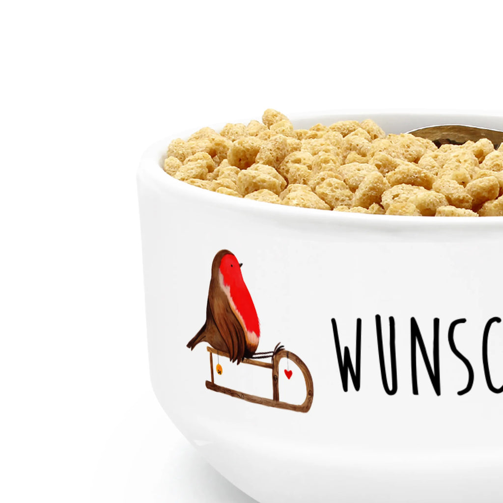Personalisierte Müslischale Rotkehlchen Schlitten Müs­lischale mit Text, Bedruckte Müs­lischale, Porzellan Schale, Müs­lischale mit Name, Große Müs­lischale mit Namen, Müs­lischale personalisiert, Suppenschüssel, Dessertschüssel, Müslischale, Müslischüssel, Schüssel personalisieren, Personalisierte Schüsseln, Müs­lischale Namen, Schale personalisieren, Keramik Schüssel, Snackschale, Müs­lischale mit Namen, Früstücksschüssel, Müs­lischale Geschenk, Müs­lischale Name, Salatschüssel, Schüssel, Personalisierte Schale, Obstschale, Personalisierte Müs­lischale, Müs­lischale Spruch, Winter, Weihnachten, Weihnachtsdeko, Nikolaus, Advent, Heiligabend, Wintermotiv, Vogel, Schlitten