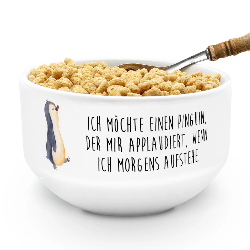Müslischale Pinguin marschierend Schüssel, Obstschale, Snackschale, Müslischale lustig, Keramik Schüssel, Müslischale, Porzellan Schale, Früstücksschüssel, Müslischale Porzellan, Suppenschüssel, Dessertschüssel, Frühstücksschalen, Müsli schalen, Bunte Müslischalen, Keramik Müslischale, Müslischüssel, Müslischale mit Spruch, Salatschüssel, Weiße Müslischalen, Müslischale Keramik, Müsli schale, Müslischalen bunt, Schöne Müslischalen, Pinguin, Pinguine, Langschläfer, Schwester, Frühaufsteher, Bruder, Familie