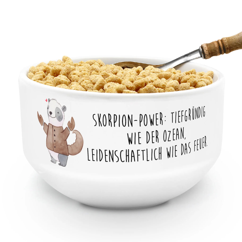 miska na musli Skorpion astrologia Znak zodiaku, gwiazdozbiór, horoskop, astrologia, ascendent