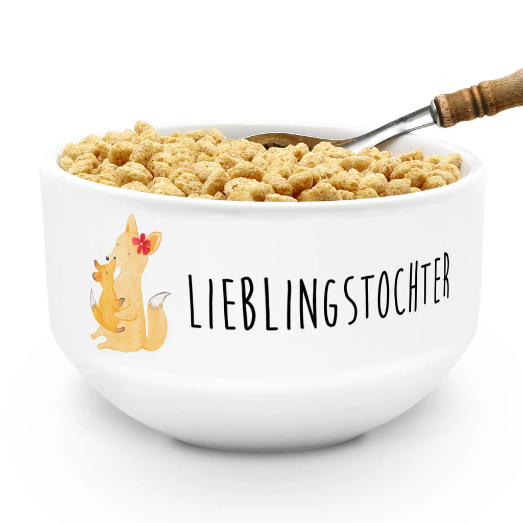 Muesli Bowl Fox mummy soup bowl, salad bowl, fruit bowl, ceramic bowl, cereal bowl, breakfast bowl, cereal dish, dessert bowl, snack bowl, bowl, porcelain bowl, Family, Father's Day, Mother's Day, brother, sister, Mom, Dad, favourite daughter, mom, daughter, best daughter, mother, present