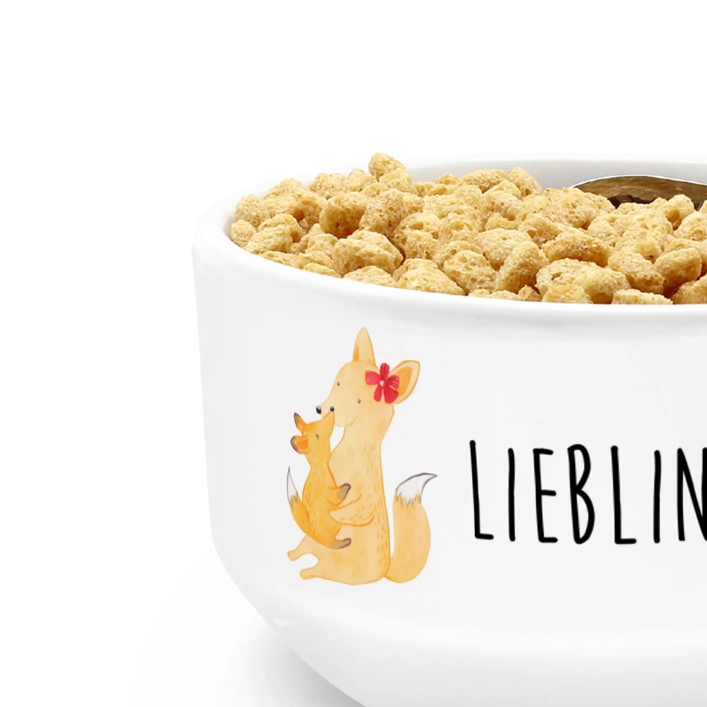 Muesli Bowl Fox mummy soup bowl, salad bowl, fruit bowl, ceramic bowl, cereal bowl, breakfast bowl, cereal dish, dessert bowl, snack bowl, bowl, porcelain bowl, Family, Father's Day, Mother's Day, brother, sister, Mom, Dad, favourite daughter, mom, daughter, best daughter, mother, present