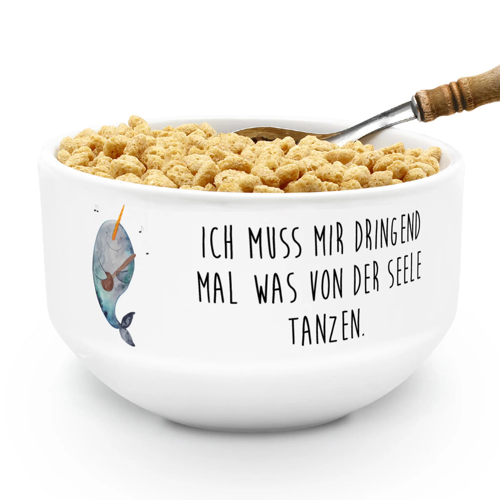 Muesli Bowl narwhal guitar soup bowl, fruit bowl, bowl, snack bowl, breakfast bowl, salad bowl, ceramic bowl, cereal dish, cereal bowl, dessert bowl, porcelain bowl, Seafood, aquatic animals, ocean, sea, fish, shells, corals, reef, whale, narwhal, sea urchin, lobster, platypus, turtle, manatee, crocodile, orca, shrimp, gifts for seafood lovers, water world, underwater animals, underwater world, vacation, deep sea, seafood fans, gift ideas, seafood decoration, seafood posters, problem solving, frustration, guitar, dancing, problems, talks
