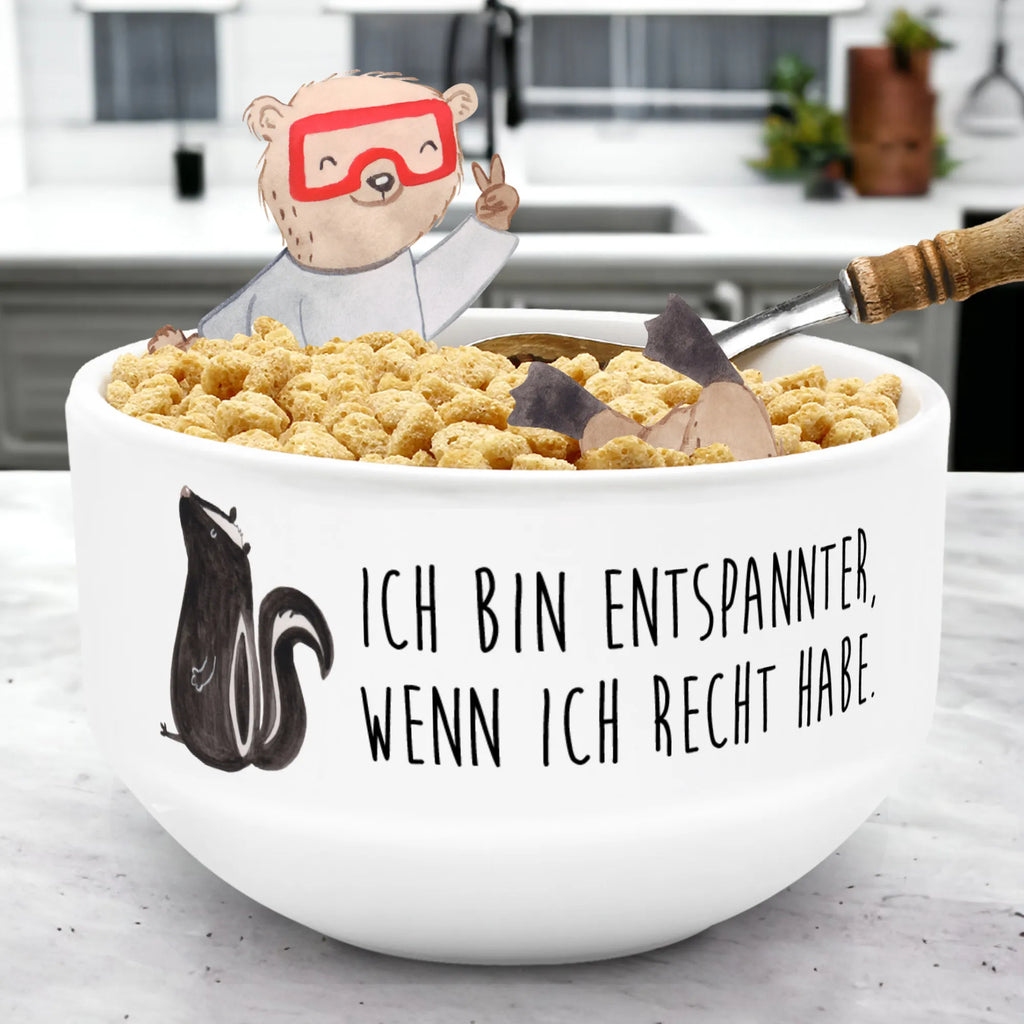 Müslischale Stinktier sitzend Müsli schale, Keramik Müslischale, Müslischale Porzellan, Porzellan Schale, Schüssel, Schöne Müslischalen, Bunte Müslischalen, Dessertschüssel, Keramik Schüssel, Müslischale mit Spruch, Obstschale, Müslischale Keramik, Frühstücksschalen, Müslischale lustig, Müslischalen bunt, Müsli schalen, Weiße Müslischalen, Suppenschüssel, Früstücksschüssel, Salatschüssel, Müslischale, Snackschale, Müslischüssel, Stinktier, Skunk, Spruch, Recht, Raubtier, Stinki, Besserwisser, Büro, Wildtier, Stinker
