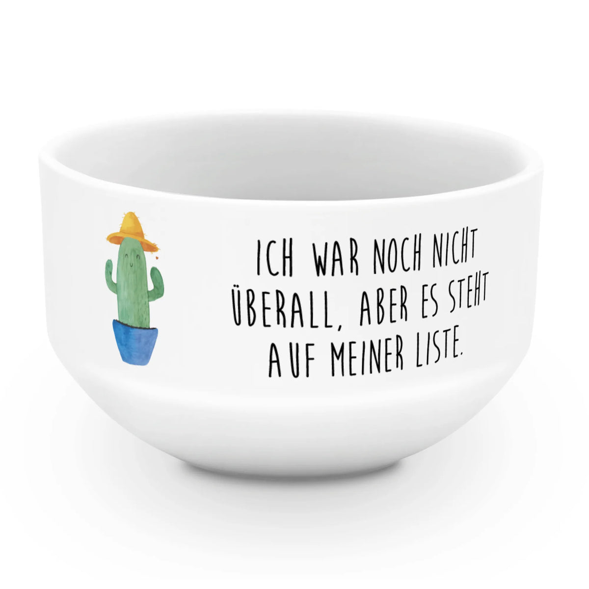 Muesli Bowl cactus cap cereal dish, breakfast bowl, bowl, snack bowl, ceramic bowl, fruit bowl, cereal bowl, dessert bowl, salad bowl, soup bowl, porcelain bowl, cactus, cactuses, plants, cactus plant, small green cactus, travel, world trip, motivation, globetrotter, gift idea, travel diary, city trip, cactus love, slogan