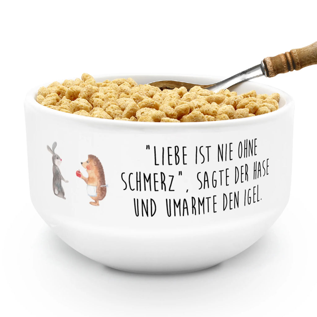 miska na musli królik jeż Motywy zwierzęce, dobra energia, zabawne powiedzonka, zwierzęta