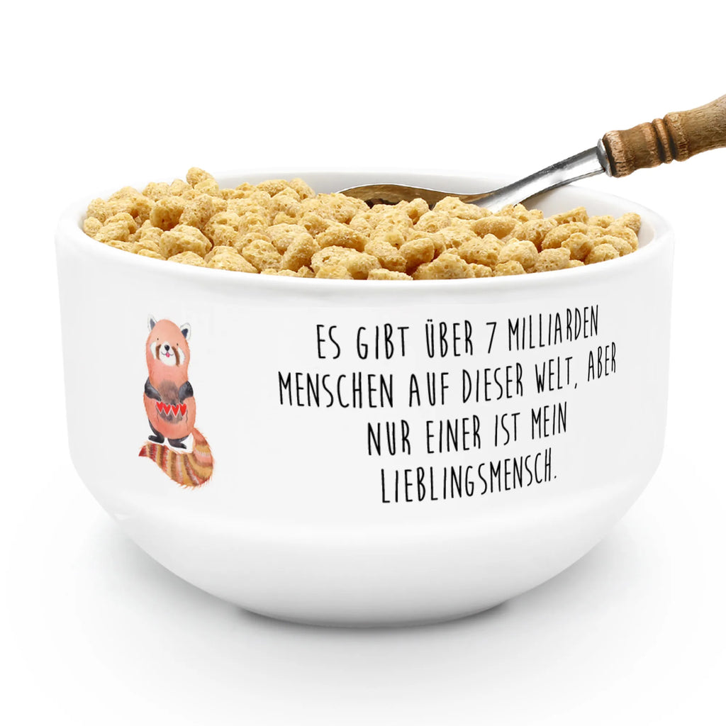 miska na musli Czerwony Panda Motywy zwierzęce, dobra energia, zabawne powiedzonka, zwierzęta