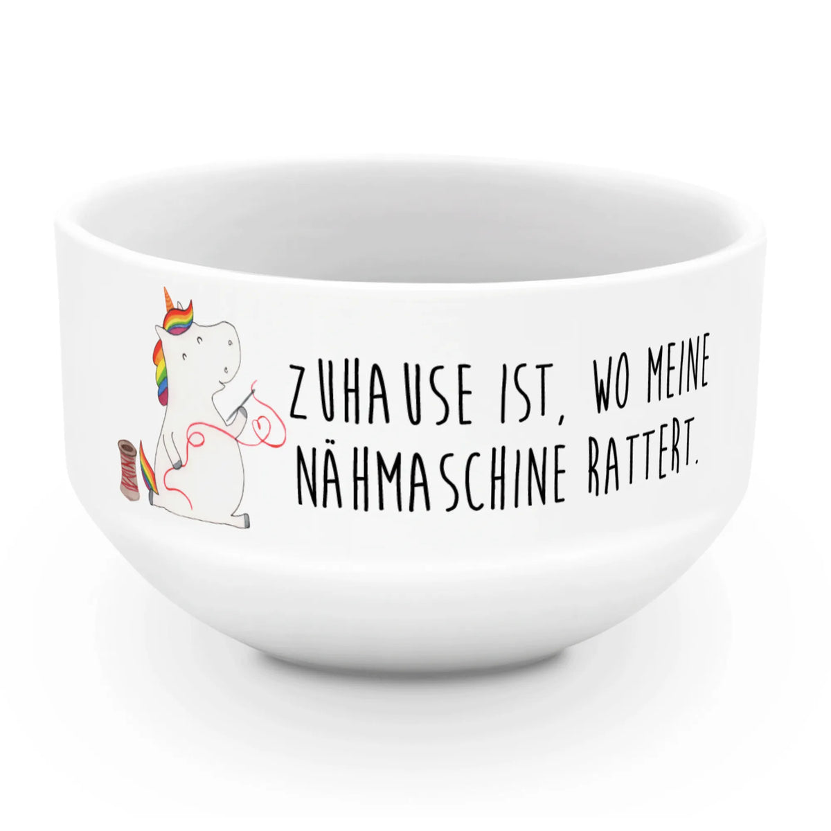 Muesli Bowl unicorn seamstress bowl, cereal bowl, porcelain bowl, snack bowl, salad bowl, cereal dish, soup bowl, fruit bowl, dessert bowl, breakfast bowl, ceramic bowl, unicorn, unicorns, seamstress present, tinkering, knitting, seamstress gift, crochet, sewing room, girlfriend, sew, girl