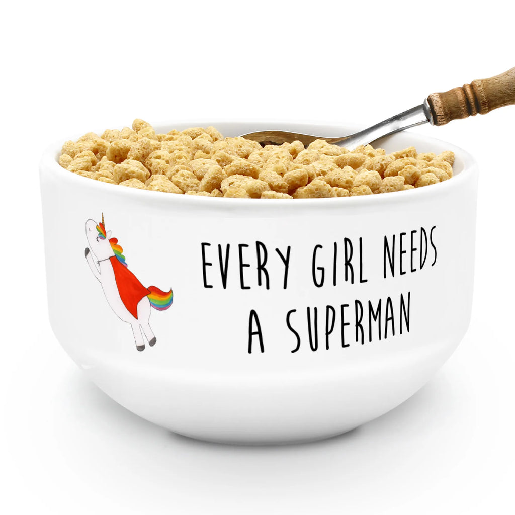Muesli Bowl unicorn Excellent fruit bowl, dessert bowl, snack bowl, soup bowl, ceramic bowl, cereal dish, bowl, porcelain bowl, cereal bowl, salad bowl, breakfast bowl, unicorn, unicorns, Girlfriend present, Girlfriend gift, Superhero, Unicorn, Hero, Unicorns
