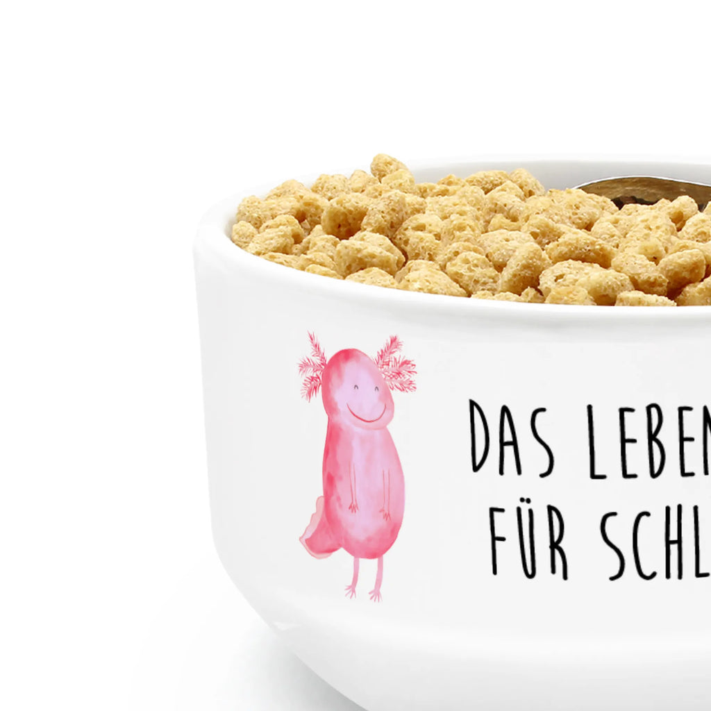 Muesli Bowl axolotl Happy ceramic bowl, snack bowl, breakfast bowl, salad bowl, cereal bowl, soup bowl, fruit bowl, cereal dish, dessert bowl, porcelain bowl, bowl, Axolotl, Axelotl, marine animals, Mexican walking fish, salamander, axolot, amphibian, axolotl, good mood, motivation, tail