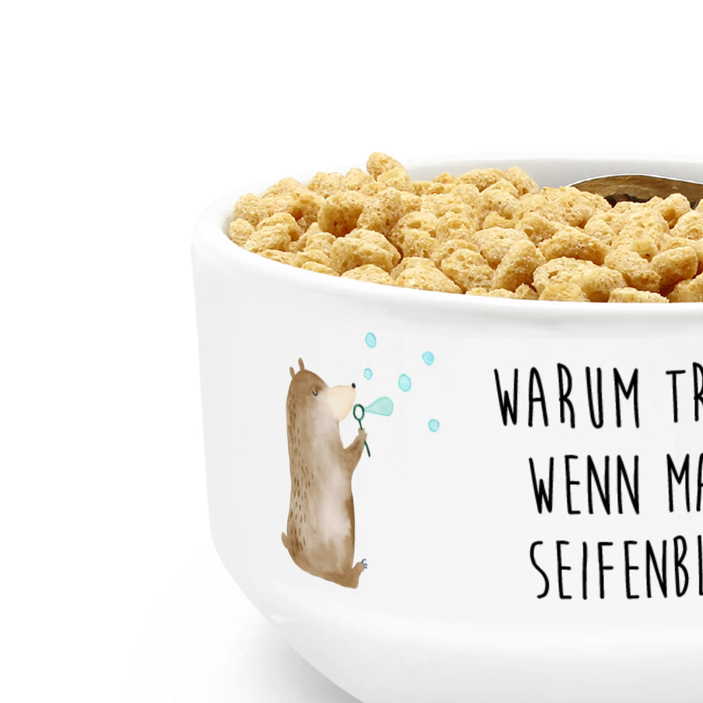 Muesli Bowl bear soap bubbles bowl, porcelain bowl, snack bowl, ceramic bowl, fruit bowl, dessert bowl, salad bowl, cereal bowl, cereal dish, breakfast bowl, soup bowl, bear, teddy, teddy bear, cuddly toy, Soap Bubbles Bear Funny Being Happy Sad Happy