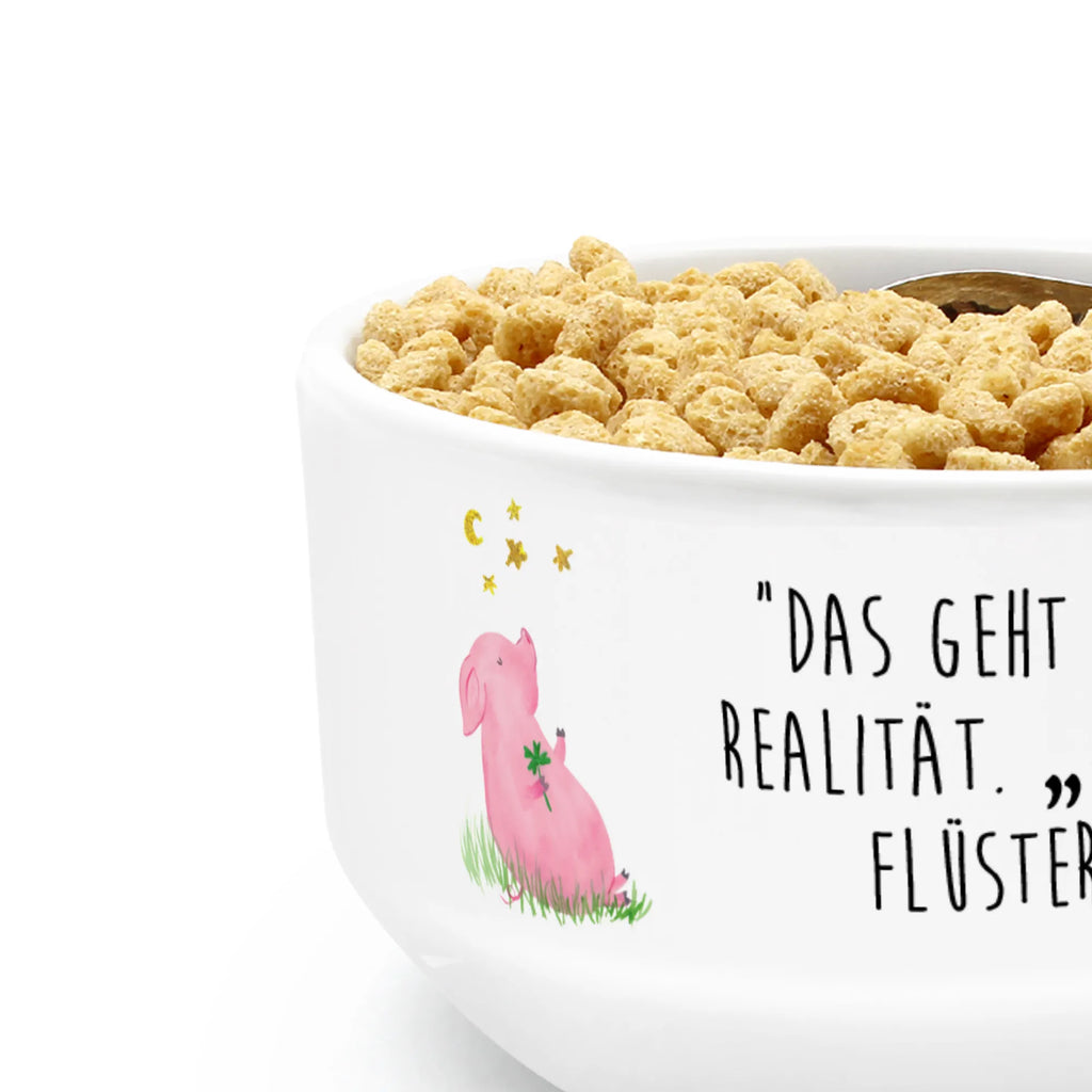 miska na musli świnia Szczęście Motywy zwierzęce, dobra energia, zabawne powiedzonka, zwierzęta