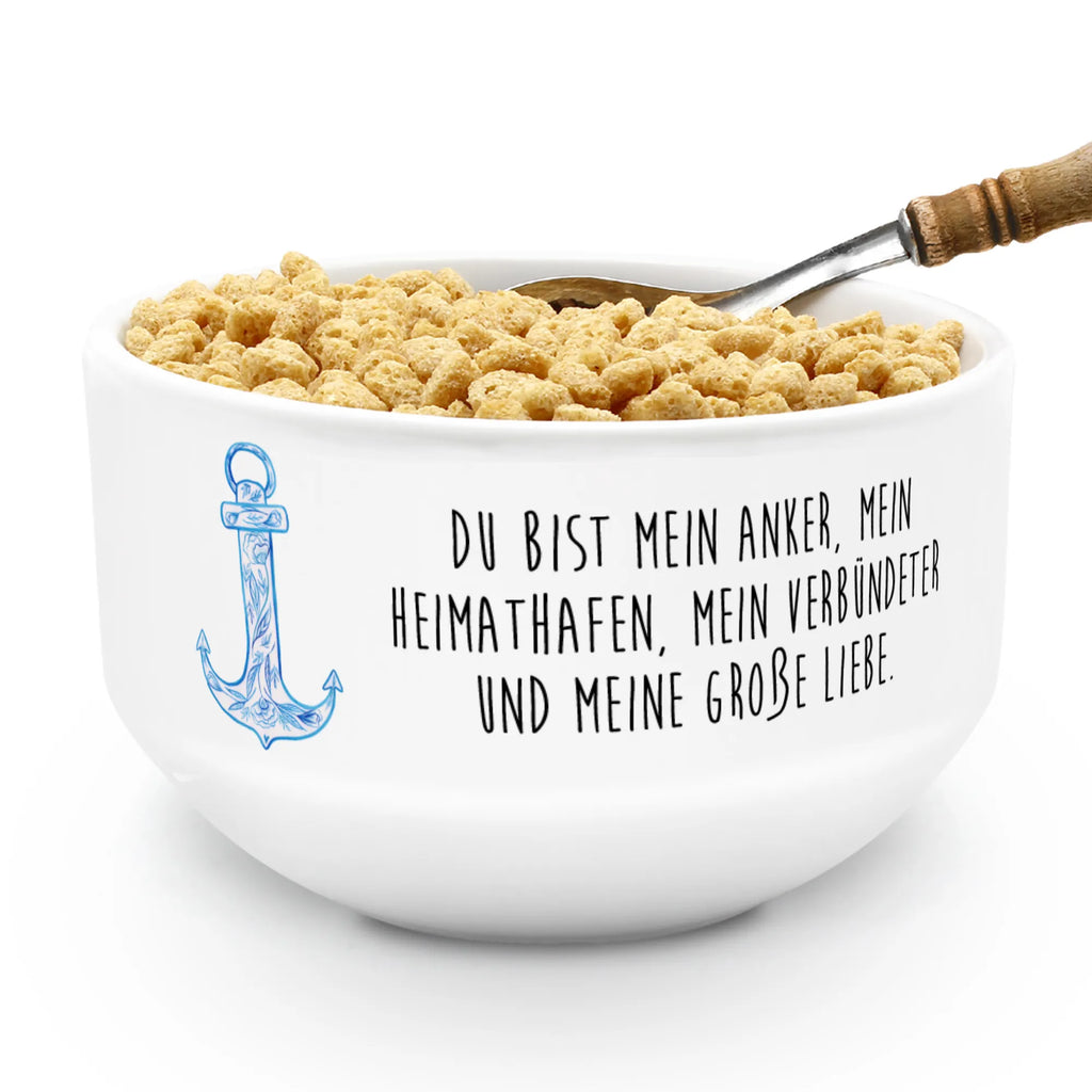 miska na musli kotwica Niebieski Motywy zwierzęce, dobra energia, zabawne powiedzonka, zwierzęta