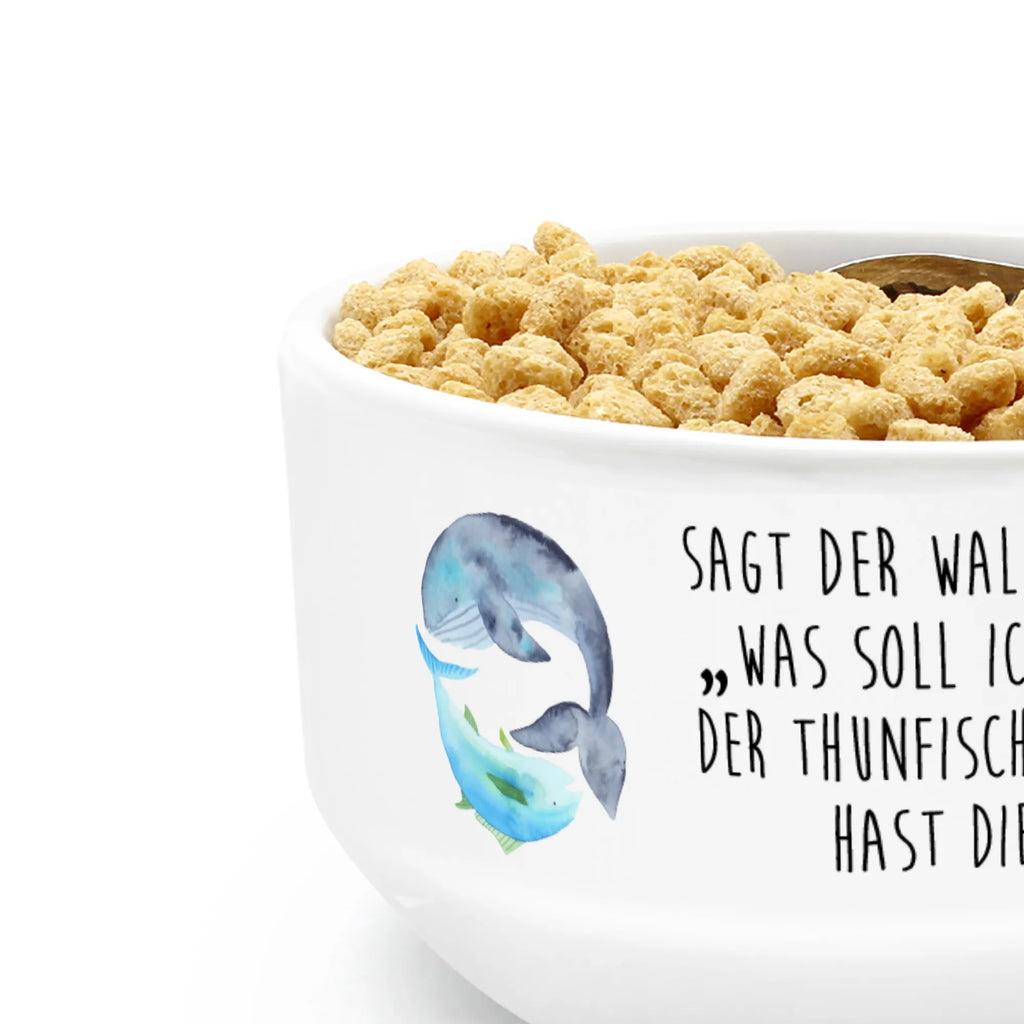 miska na musli wieloryb tuńczyk Motywy zwierzęce, dobra energia, zabawne powiedzonka, zwierzęta