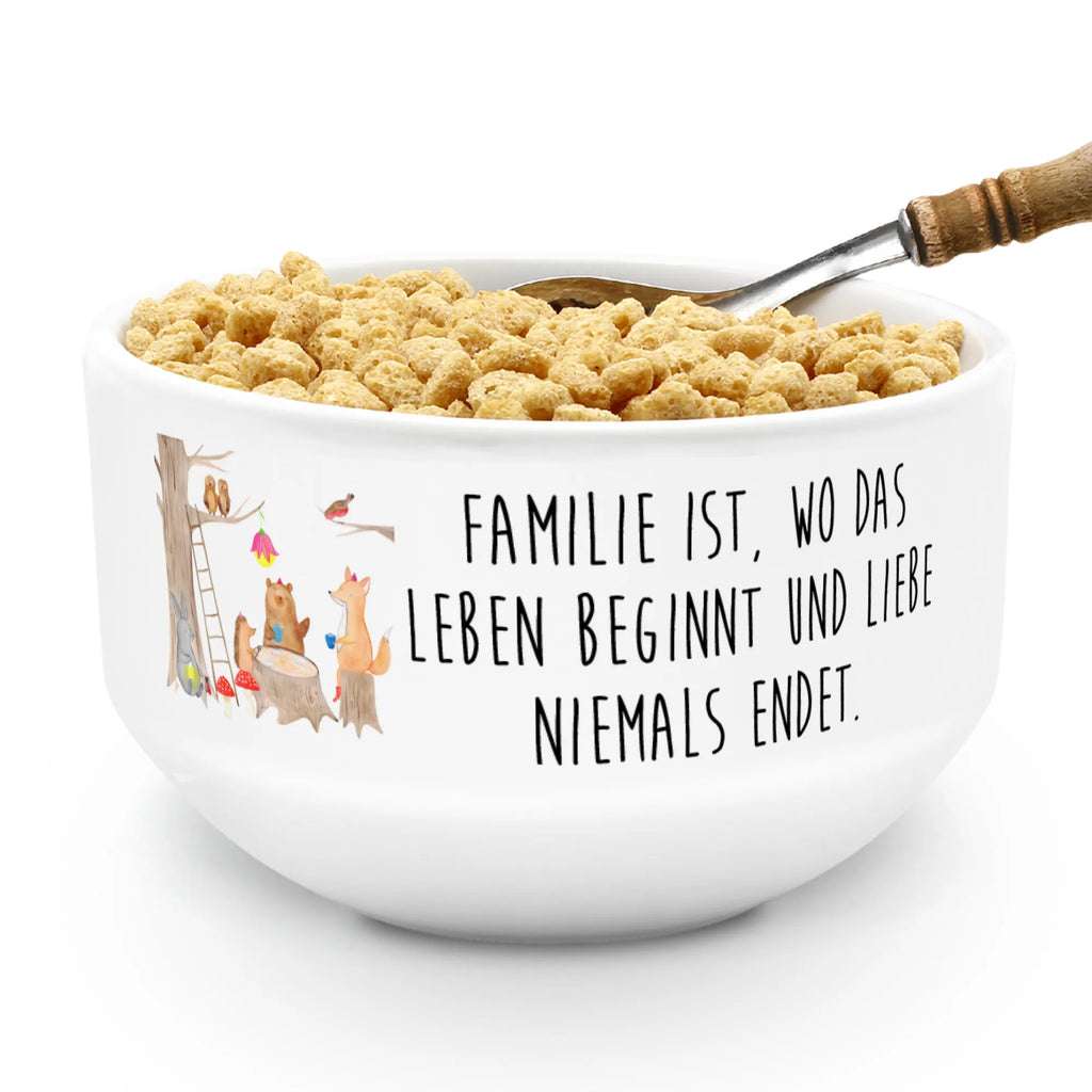 miska na musli zwierzęta leśne piknik Motywy zwierzęce, dobra energia, zabawne powiedzonka, zwierzęta