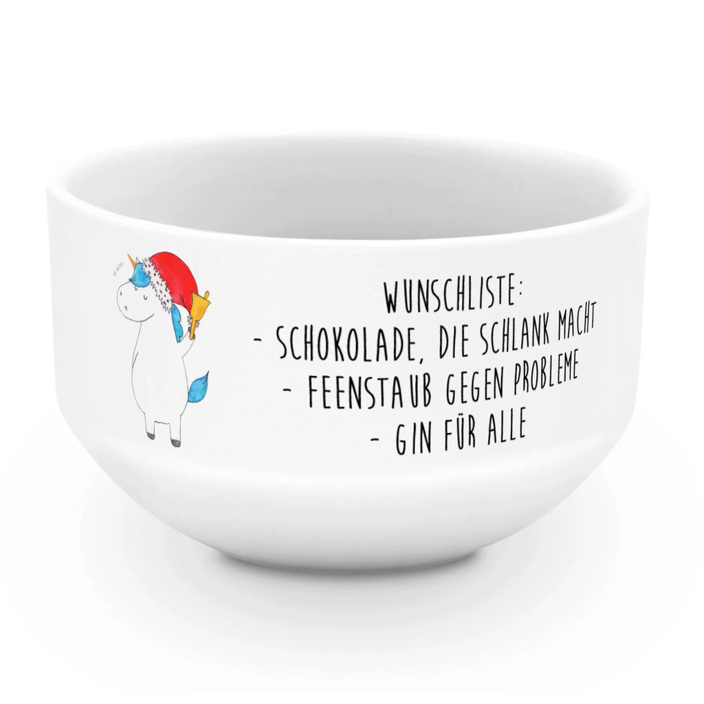 Müslischale Einhorn Weihnachtsmann suppenbowl, Frühstücksschalen, beilagenschale, frühstücksschale, Frühstücksschüssel, Früstücksschüssel, salatschälchen, beilagenschüssel, Müslischüssel, müslibowl, Müsli Schalen, suppenschale, Müslischale, Müsli Schale, Suppenschüssel, frühstücksbowl, puddingschale, dessertschale, Unicorn, Einhorn, Einhörner, Einhorn Deko, Wunschzettel, Wunschliste, Gin, Nikolaus, Schoki, Feenstaub, Weihnachten, Weihnachtsmann, Schokolade