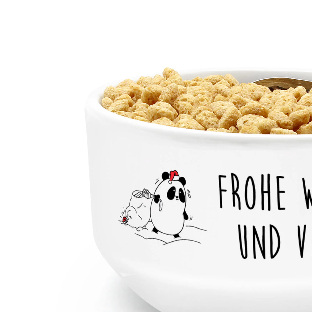 Muesli Bowl Panda Christmas dessert bowl, cereal dish, porcelain bowl, breakfast bowl, bowl, snack bowl, ceramic bowl, fruit bowl, salad bowl, cereal bowl, soup bowl