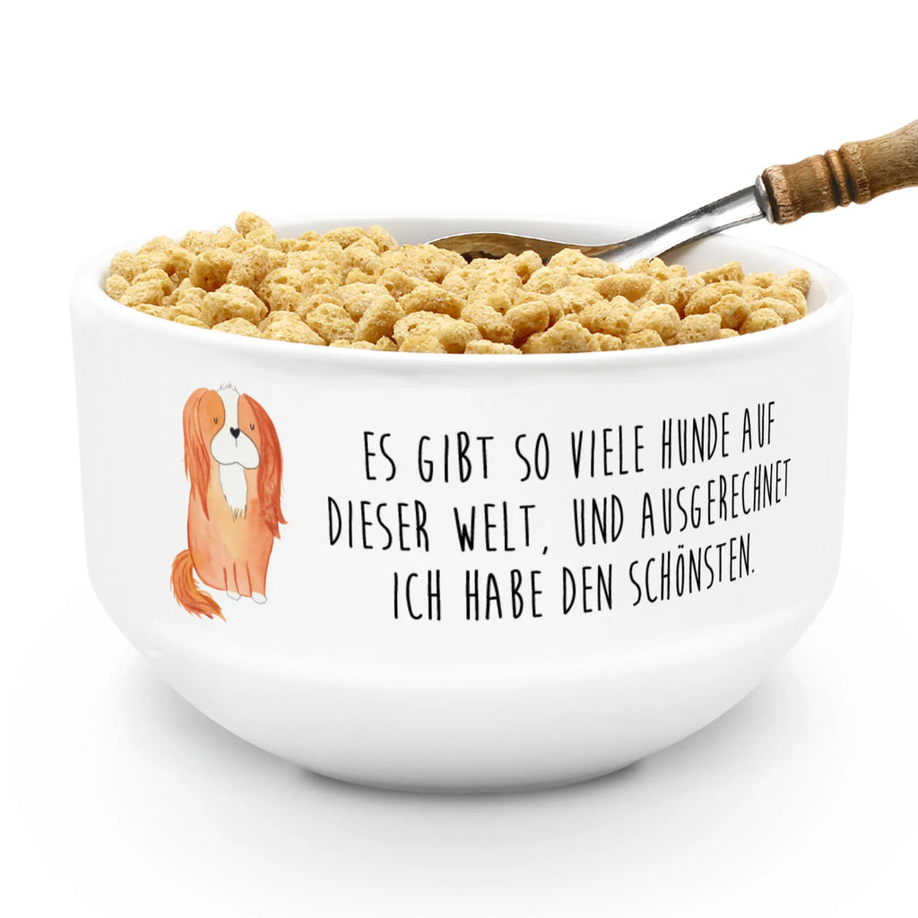 Müslischale Cavalier King Charles Spaniel Suppenschüssel, Müsli Schalen, Müslischale, puddingschale, müslibowl, suppenschale, salatschälchen, Müslischüssel, beilagenschüssel, Frühstücksschüssel, dessertschale, Müsli Schale, frühstücksbowl, frühstücksschale, Frühstücksschalen, suppenbowl, Früstücksschüssel, beilagenschale, Sprüche, Hund, Hunderasse, Hundebesitzer, Hundemotiv, Haustier, Tierliebhaber, Cockerspaniel, Spaniel, Schönster Hund, Spruch, Cavalier King Charles Spaniel
