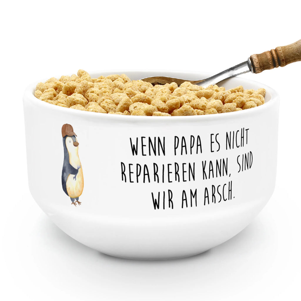 Müslischale Wenn Papa es nicht reparieren kann, sind wir am Arsch Früstücksschüssel, beilagenschale, Suppenschüssel, Müsli Schale, suppenschale, Müslischüssel, müslibowl, beilagenschüssel, salatschälchen, frühstücksbowl, suppenbowl, puddingschale, Frühstücksschüssel, Müslischale, Müsli Schalen, Frühstücksschalen, dessertschale, frühstücksschale, Familie, Mama, Opa, Oma, Bruder, Schwester, Papa, Muttertag, Vatertag, Geschenk Papa, Vater, Bester Papa Der Welt