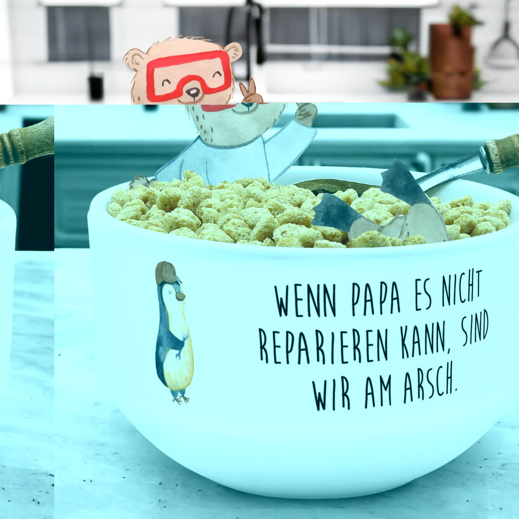 Müslischale Wenn Papa es nicht reparieren kann, sind wir am Arsch Früstücksschüssel, beilagenschale, Suppenschüssel, Müsli Schale, suppenschale, Müslischüssel, müslibowl, beilagenschüssel, salatschälchen, frühstücksbowl, suppenbowl, puddingschale, Frühstücksschüssel, Müslischale, Müsli Schalen, Frühstücksschalen, dessertschale, frühstücksschale, Familie, Mama, Opa, Oma, Bruder, Schwester, Papa, Muttertag, Vatertag, Geschenk Papa, Vater, Bester Papa Der Welt