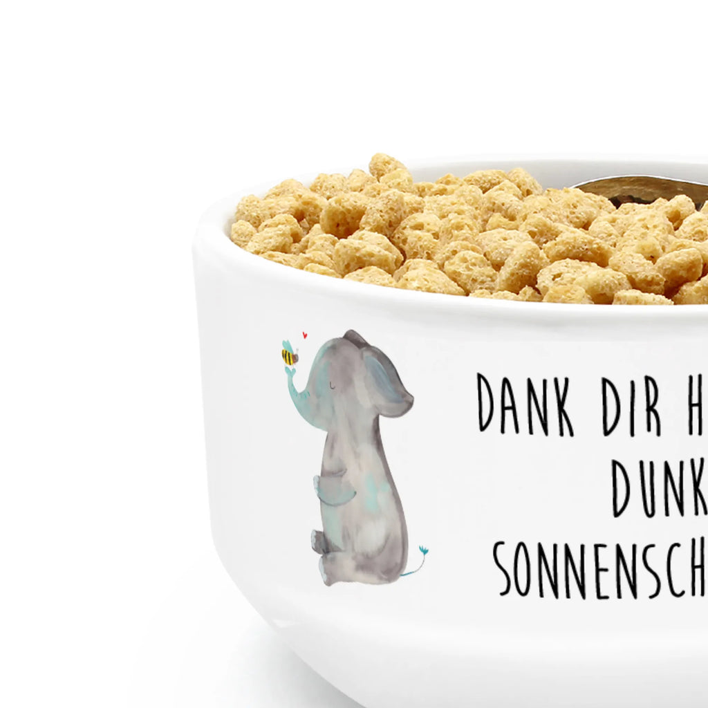 miska na musli słoń pszczoła Motywy zwierzęce, dobra energia, zabawne powiedzonka, zwierzęta