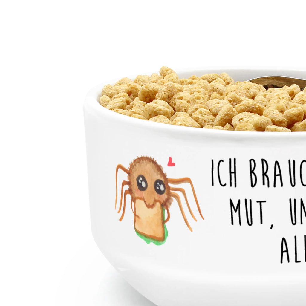 Muesli Bowl Spider Agathe Sandwich cereal dish, cereal bowl, bowl, soup bowl, breakfast bowl, ceramic bowl, fruit bowl, salad bowl, porcelain bowl, snack bowl, dessert bowl, Spider Agathe, Spider, Agathe, Videos, Merchandise