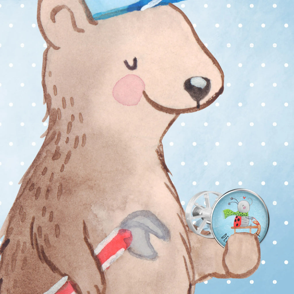 Personalized sink plug Smörle sledding Winter, Christmas, Christmas time, snow