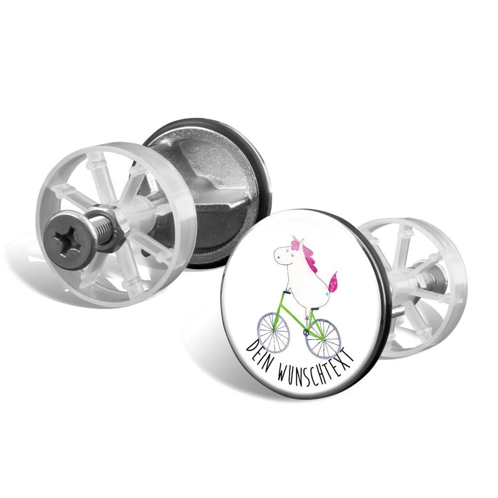 Personalized sink plug unicorn cyclist unicorn, unicorns, present, cyclist gift, wheel, love affliction, cycling, bike, fairy dust, grief, confetti, luxury problem