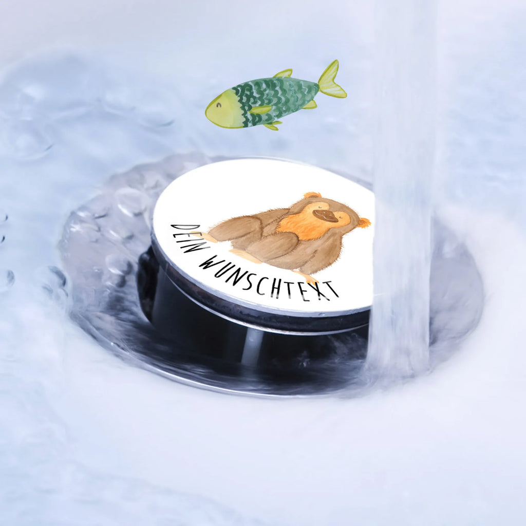 Personalized sink plug Monkey Africa, self-esteem, selfcare, love, monkey, monkeys, motivation, self-love, respect, self-confidence