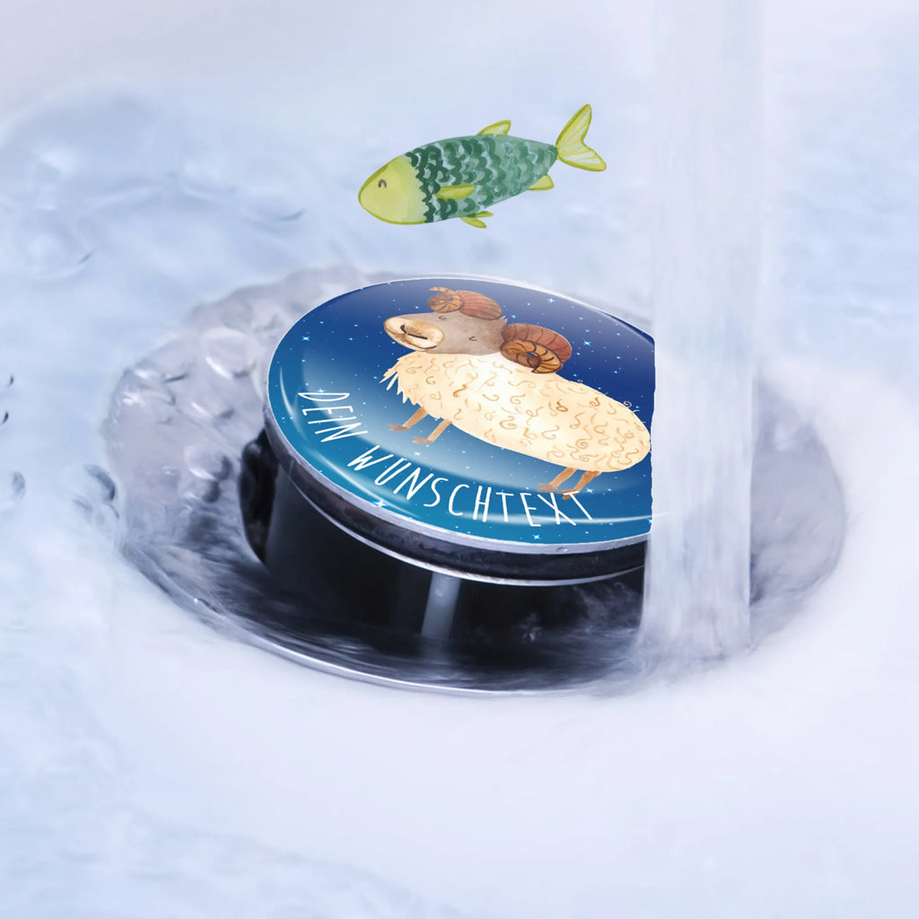 Personalized sink plug Star sign Aries constellations, birthdays, astrology, zodiac, date of birth, month of birth, March gift, ram, April gift, April birthday, March birthday, Aries star sign, Aries gift