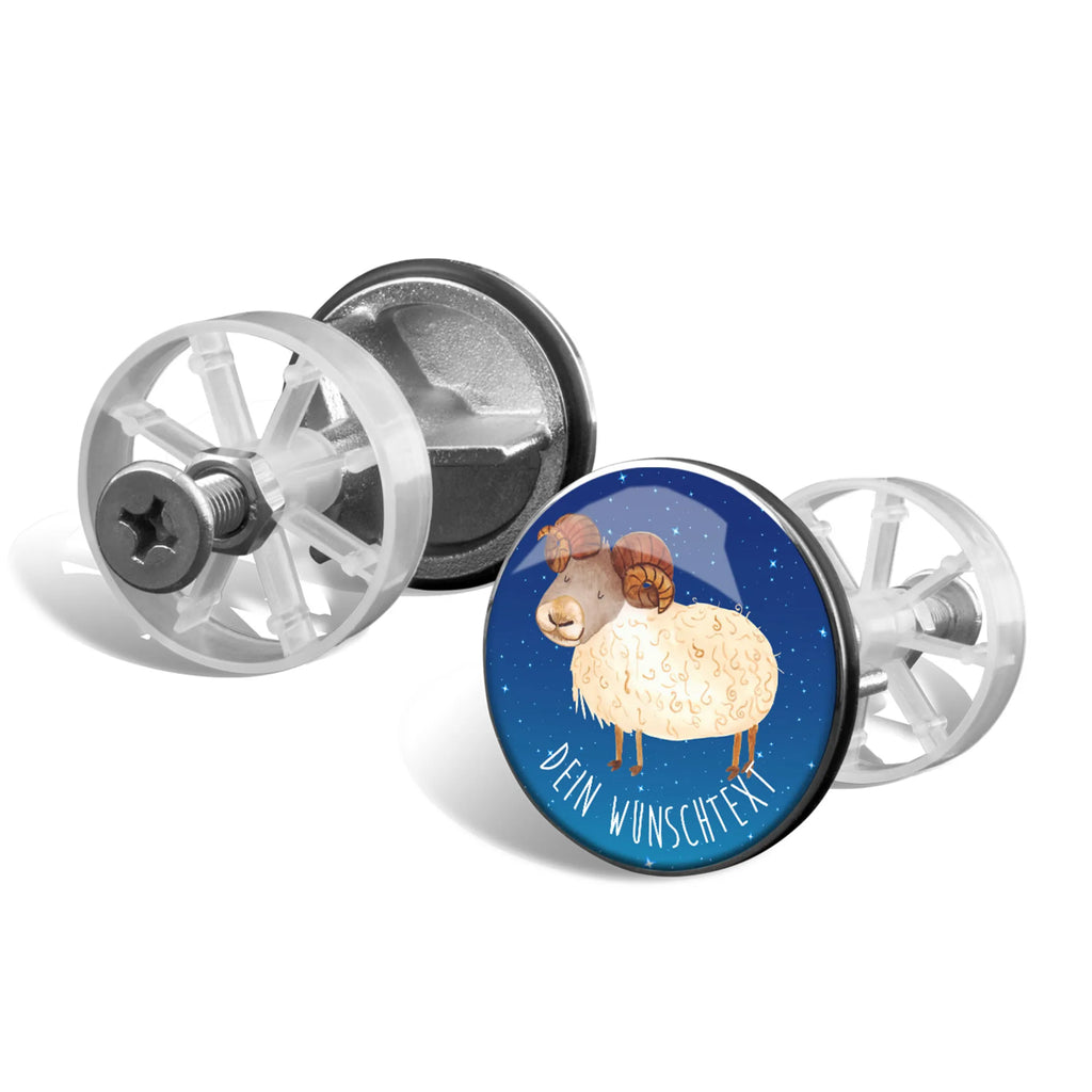 Personalized sink plug Star sign Aries constellations, birthdays, astrology, zodiac, date of birth, month of birth, March gift, ram, April gift, April birthday, March birthday, Aries star sign, Aries gift