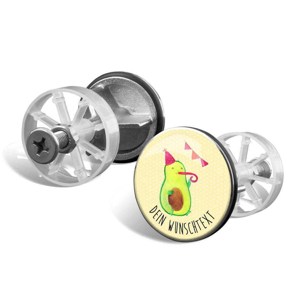 Personalized sink plug avocado party time avocado, vegetables